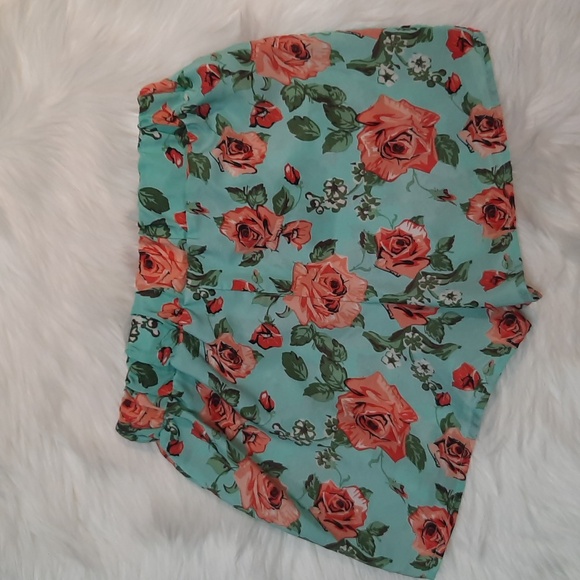 Girls 2pc Matching Set - Eyelet/Floral Print - Size: 8-12 - Picture 10 of 12